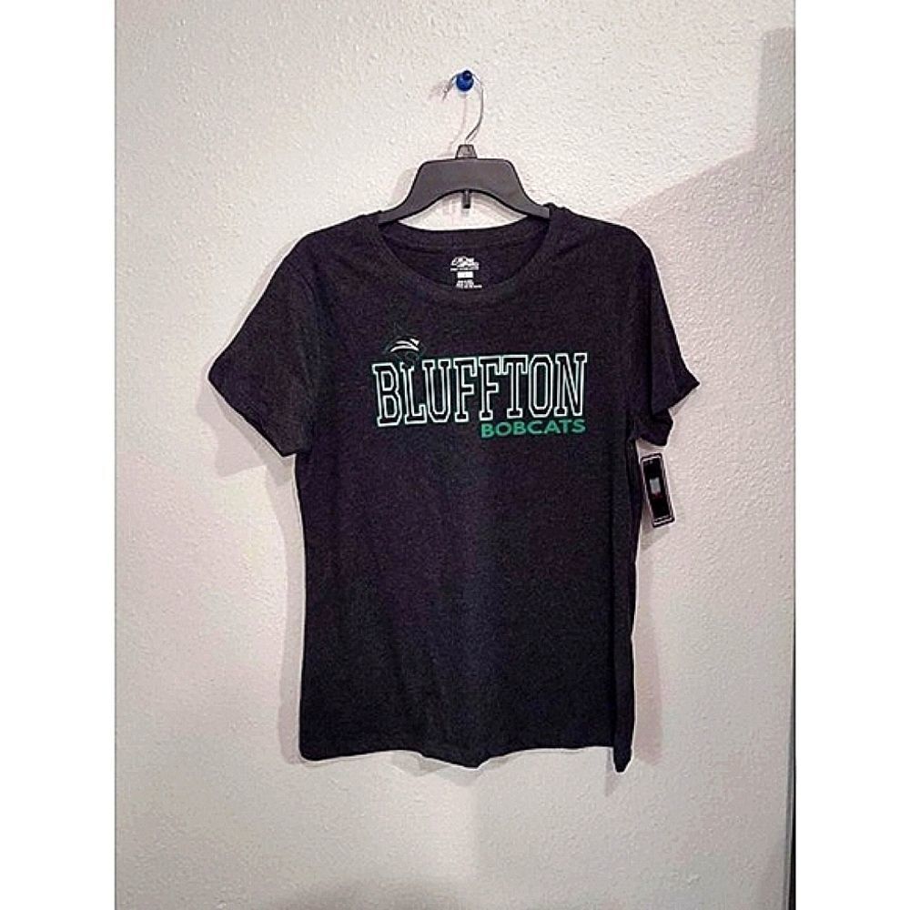 TEAM TEE BLUFFTON Bobcat's T-shirt Women's Casual Size L